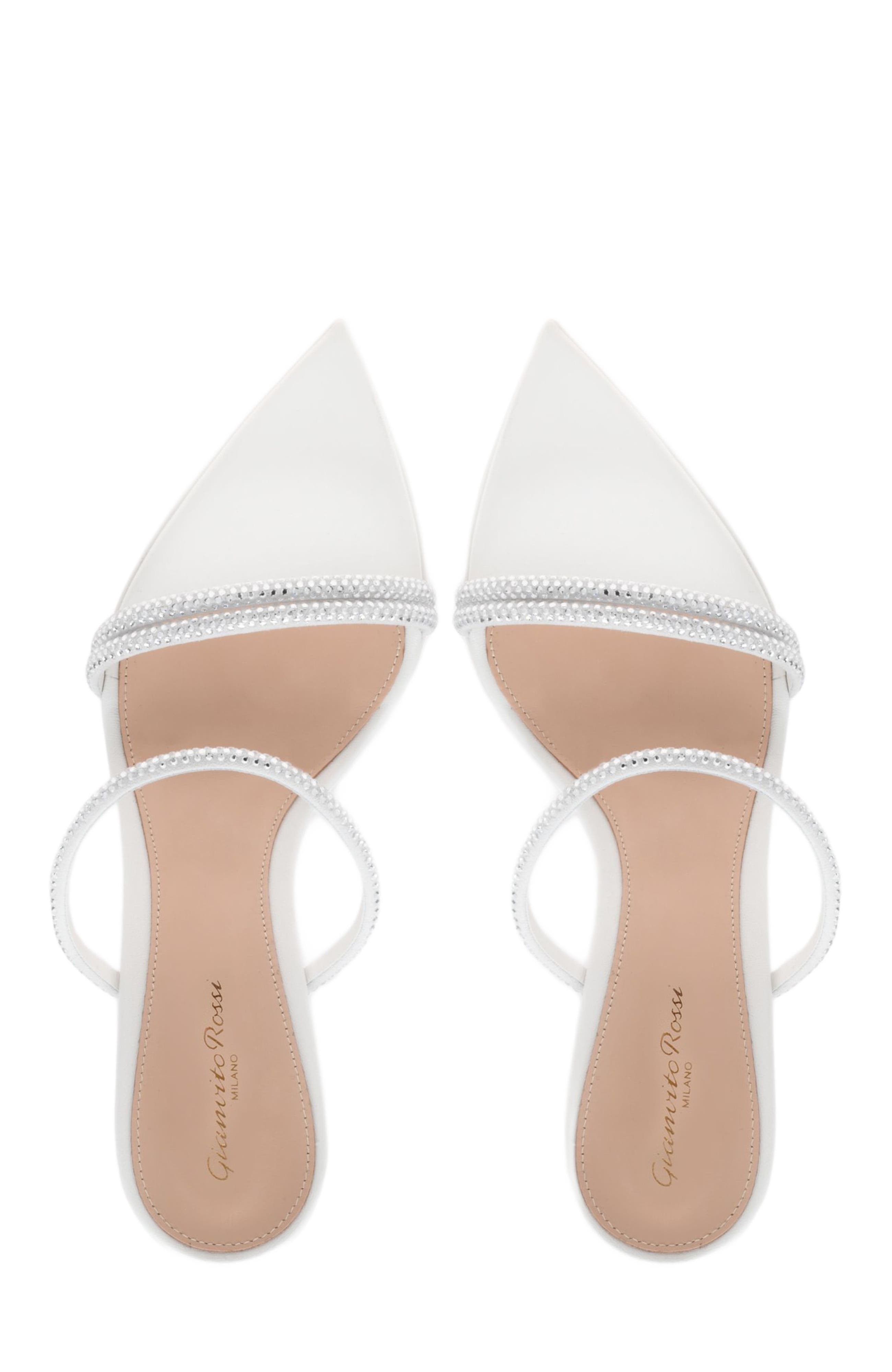 Gianvito Rossi Cannes Platform, Alternate, color, White