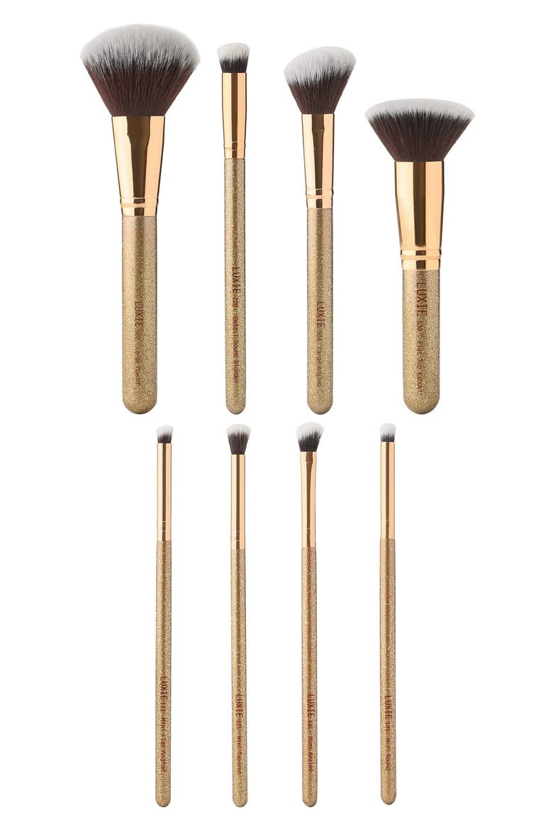 Luminous Face & Eye Brush Set (Nordstrom Exclusive), Alternate, color, NO COLOR