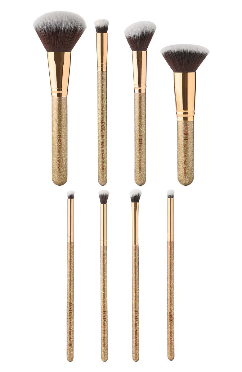 Luxie Luminous Face & Eye Brush Set, Alternate, color, 