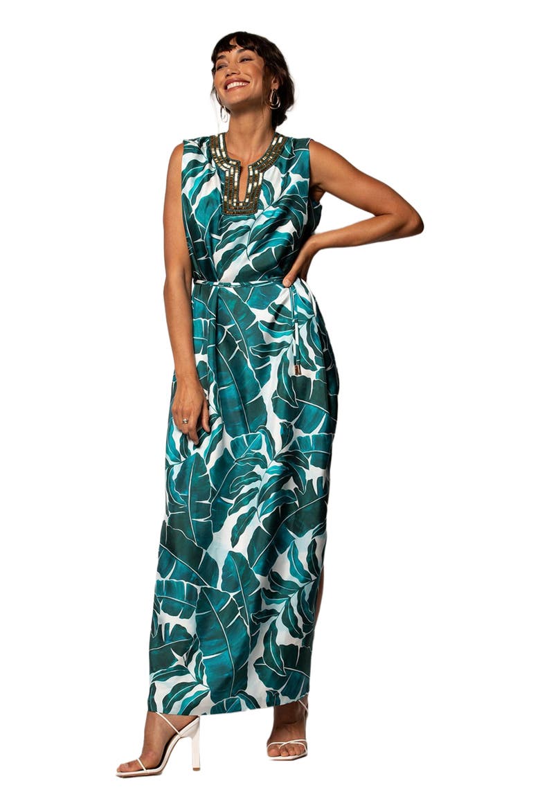 Looking Up Lia Dress, Main, color, Deep Sea