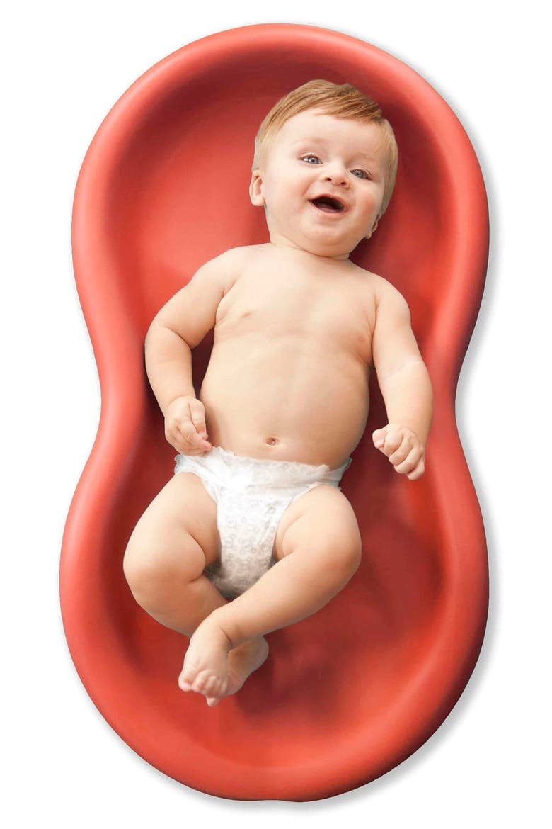 Peanut Changer Diaper Changing Pad, Alternate, color, CHERRY