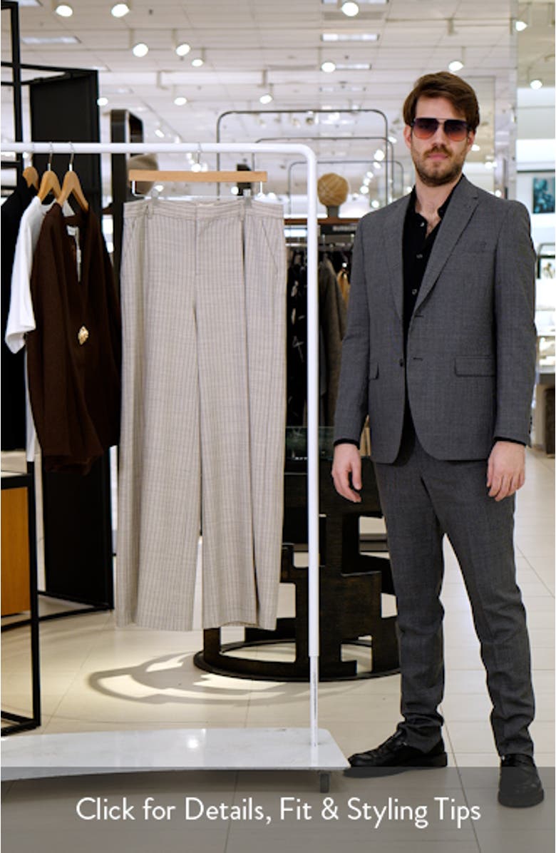 Allanah Pinstripe Wide Leg Pants, sales video thumbnail