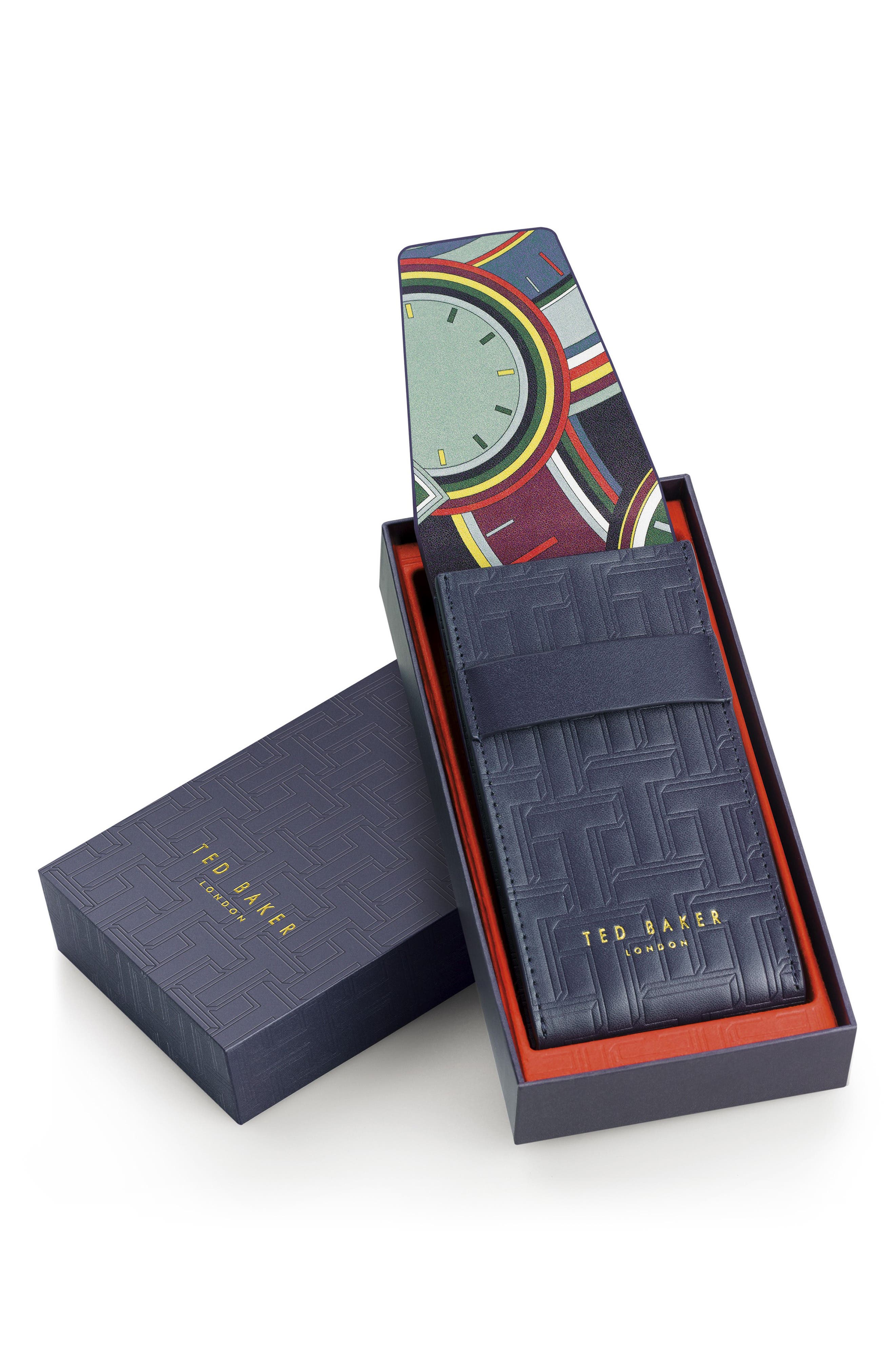Ted Baker London Beleeni Leather Strap Watch, 40mm | Nordstromrack