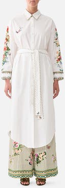Camilla Shirt Dress With Back Button Detail