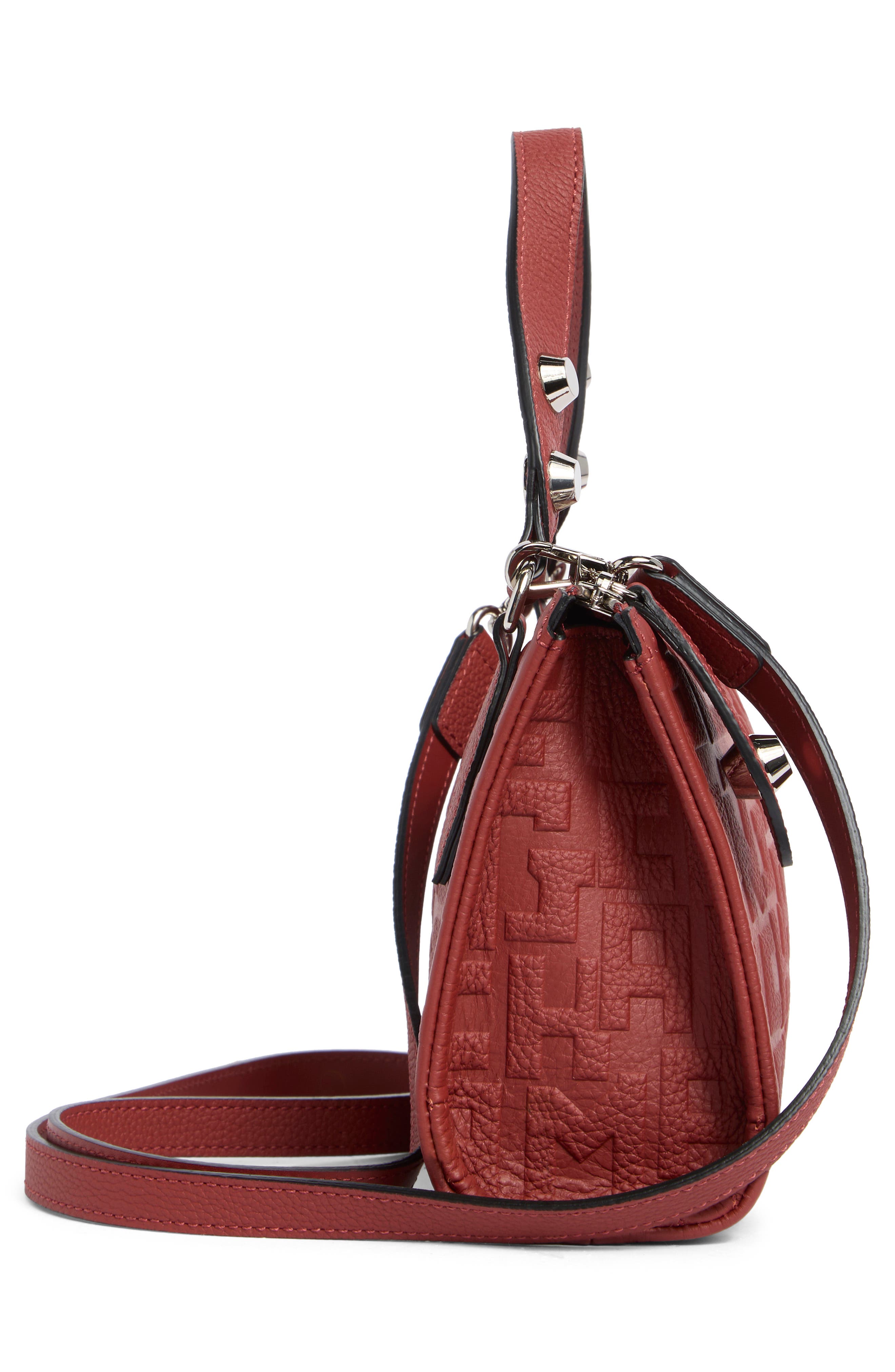 Longchamp La Voyageuse Small Crossbody Bag, Alternate, color, Sienna