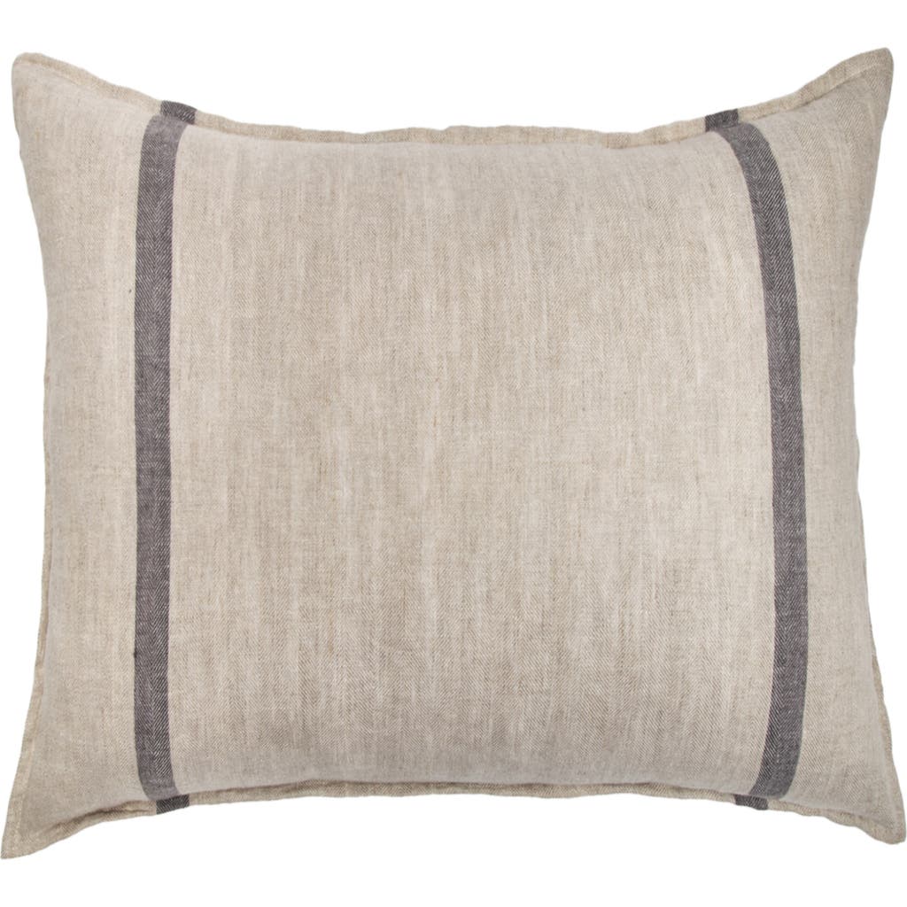 Pom Pom At Home Rory Linen Euro Pillow Sham In Neutral