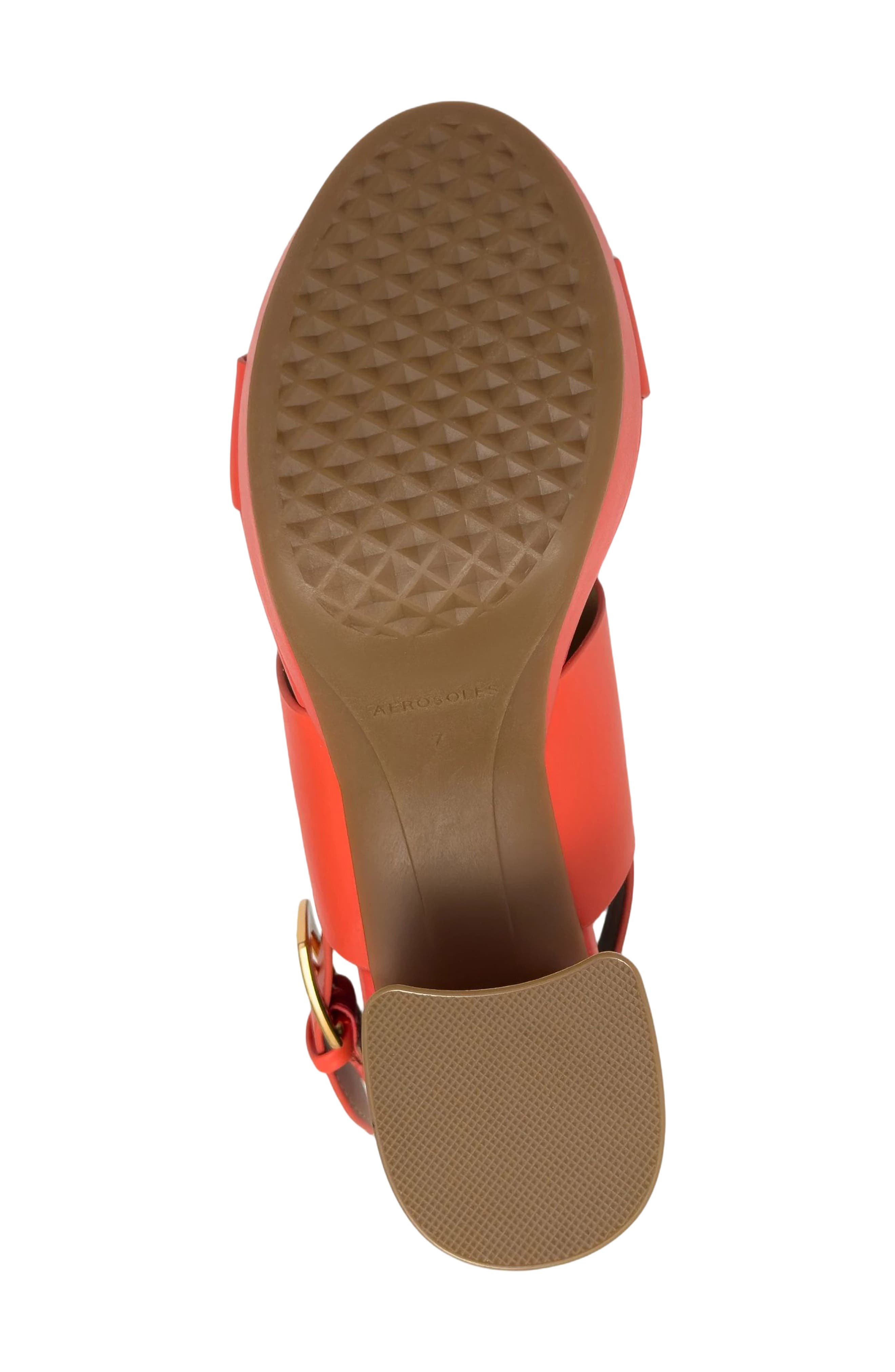 Camila Platform Sandal, Alternate, color, ORANGE