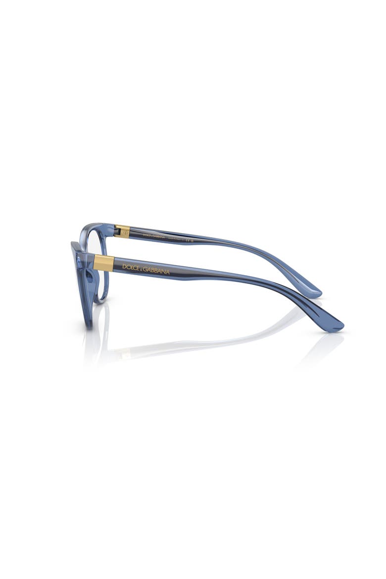 53mm Cat Eye optical glasses, Alternate, color, Blue