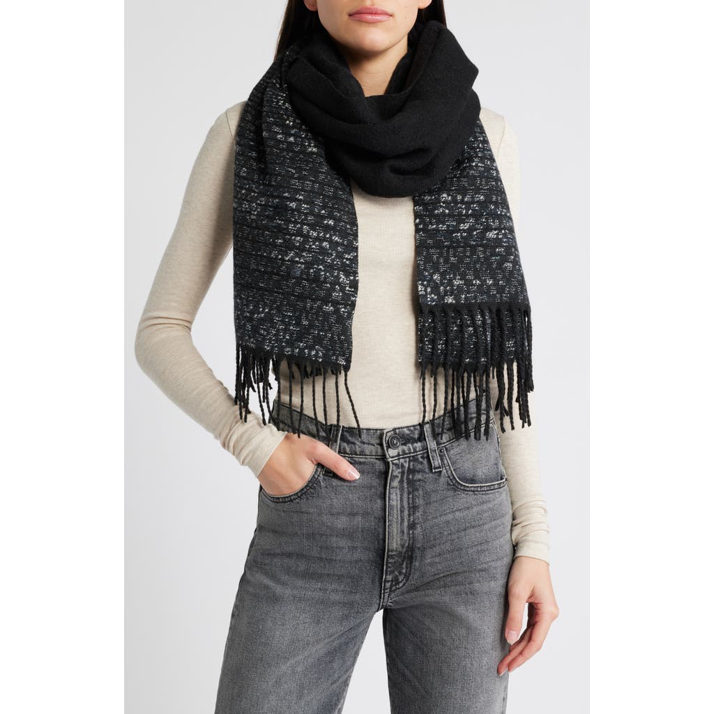 TREASURE & BOND TREASURE & BOND WOVEN FRINGED SCARF