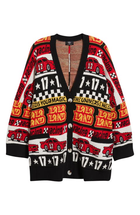 Vroom Vroom Oversize Cardigan