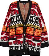 Dressed in Lala Vroom Vroom Oversize Cardigan