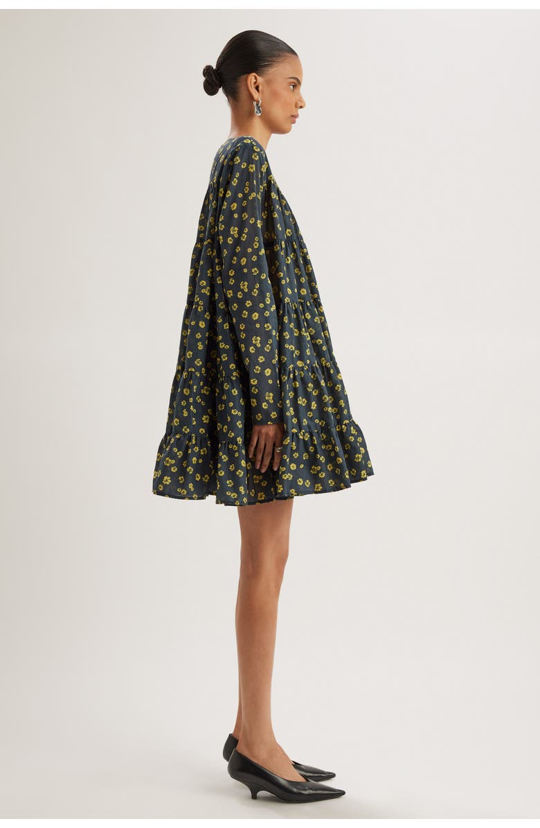 Merlette Soliman Floral Print Dress, Alternate, color,