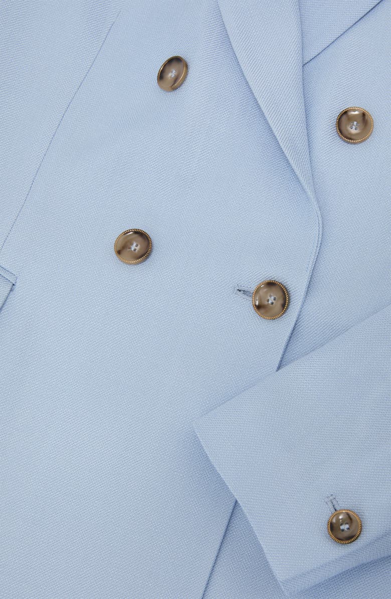 Reiss Magda Double Breasted Blazer, Alternate, color, Blue