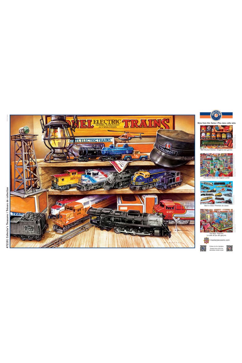 Collector's Treasures 1000 Piece Puzzle, Alternate, color, Multicolor
