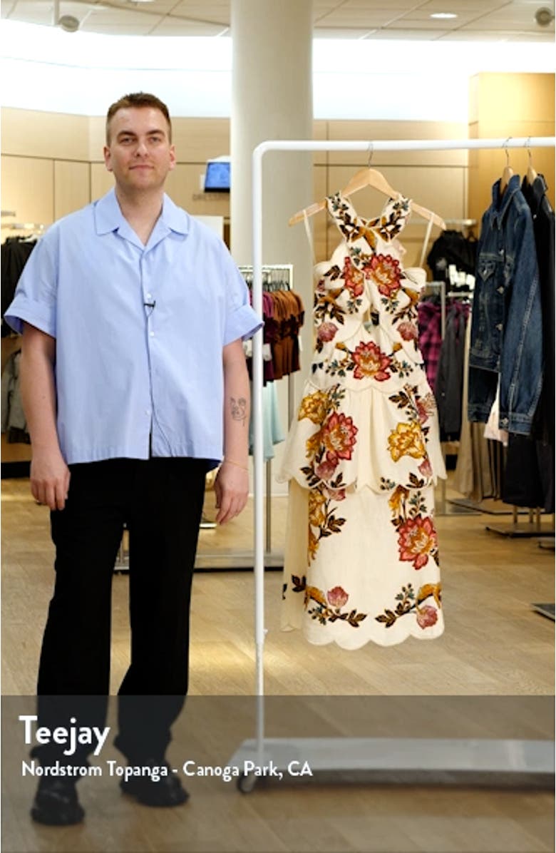 Satin Wide Leg Trousers, sales video thumbnail