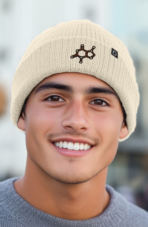 Dalix Molecule Beanie In Black
