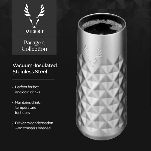 VISKI VISKI PARAGON STAINLESS STEEL CHAMPAGNE FLUTE