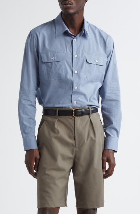 Artist Cotton & Hemp Button-Up Shirt
