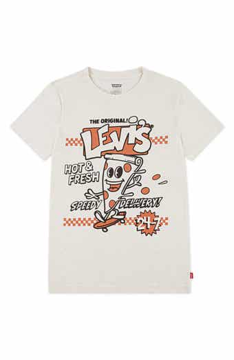Levi's Kids' Speedy Pizza Graphic T-Shirt