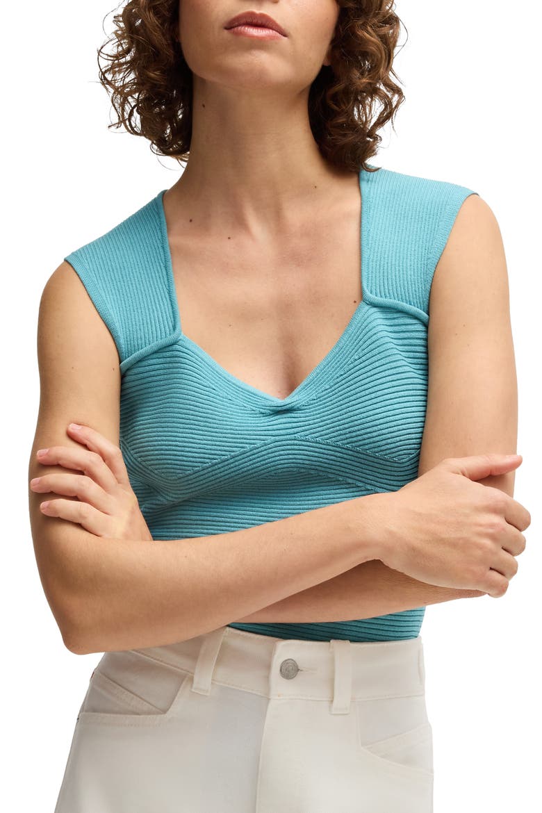 Fobertino Rib Top, Alternate, color, BT BU