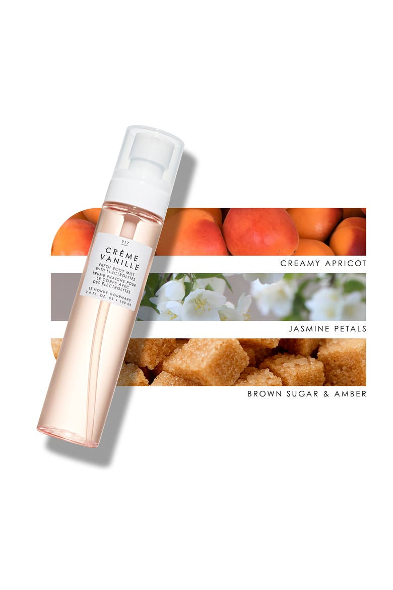 Crème Vanille Fresh Body Mist, Alternate, color, NO COLOR
