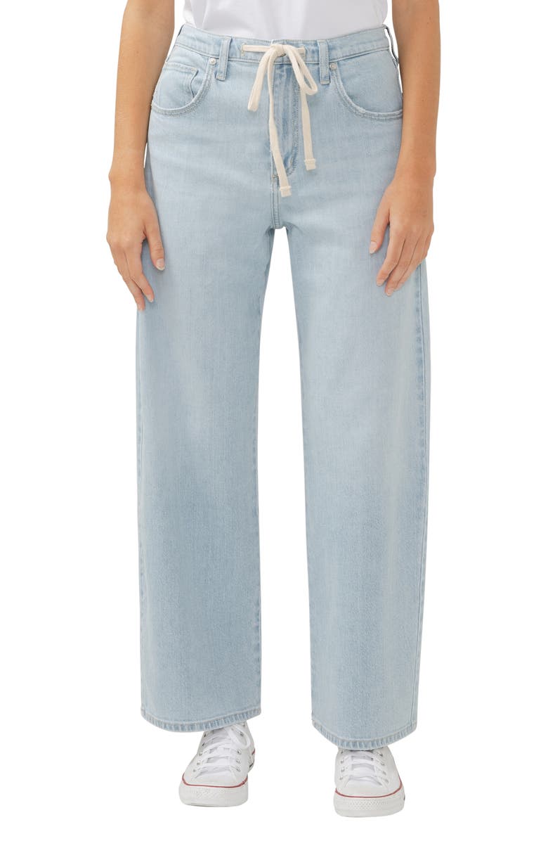 Silver Jeans Co. Be Easy Drawstring Jeans, Main, color, Indigo