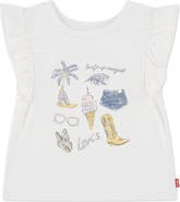 Levi's Kids' Coastal Flutter Sleeve Graphic T-Shirt