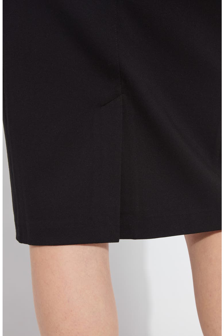 'Lyssentials The Perfect Pencil Skirt, Alternate, color, BLACK