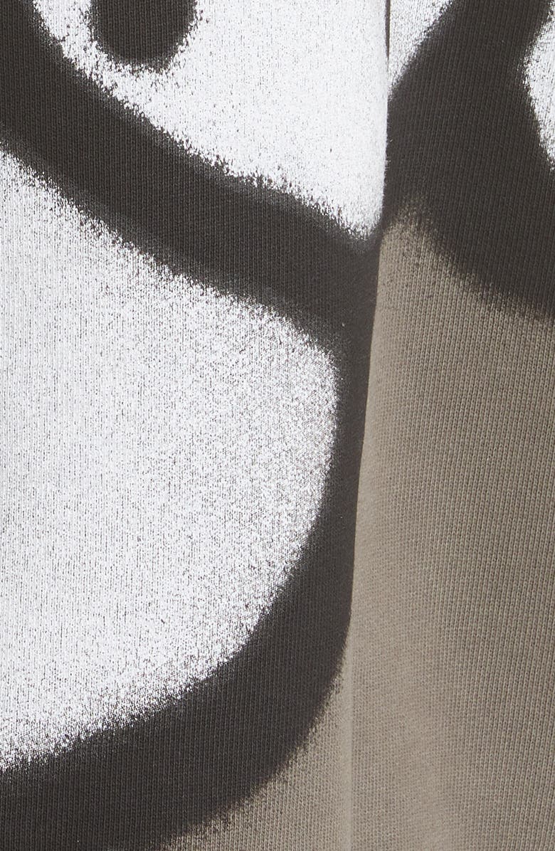 Givenchy x Chito Dog Print Oversize Cotton Hoodie, Alternate, color, 