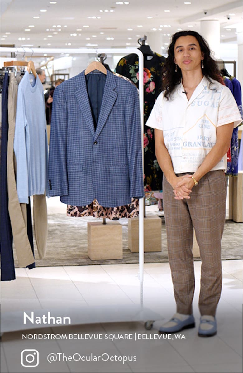 G-Line Plaid Jacket, sales video thumbnail
