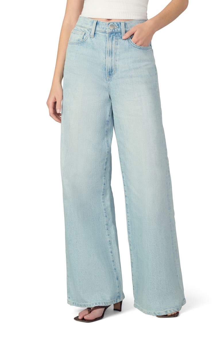 The Mia High Waist Wide Leg Jeans, Main, color, BREATHLESS