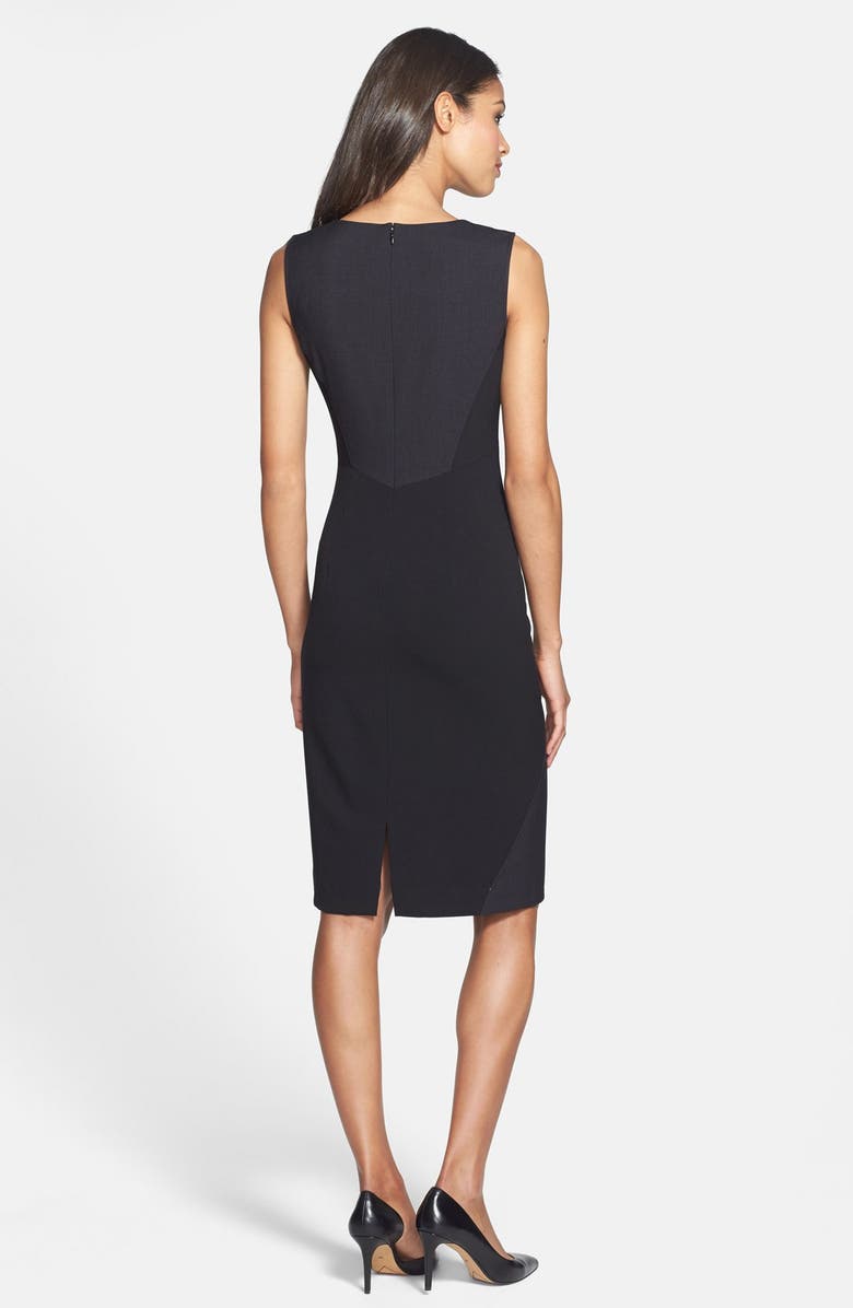 Marc New York by Andrew Marc Colorblock Sheath Dress, Alternate, color,