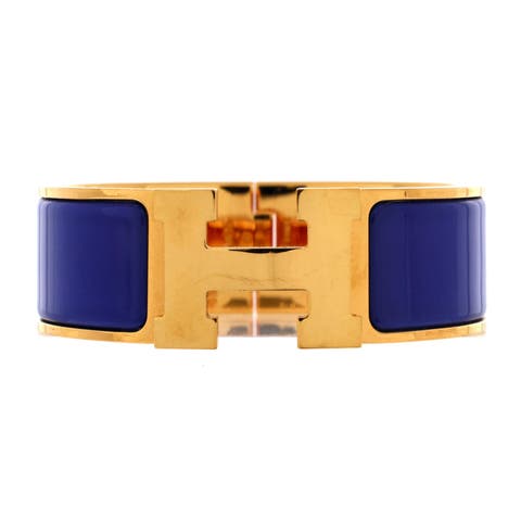 Clic H Bracelet Enamel Wide