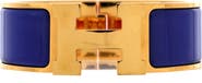 Pre-Owned Hermes Clic H Bracelet Enamel Wide