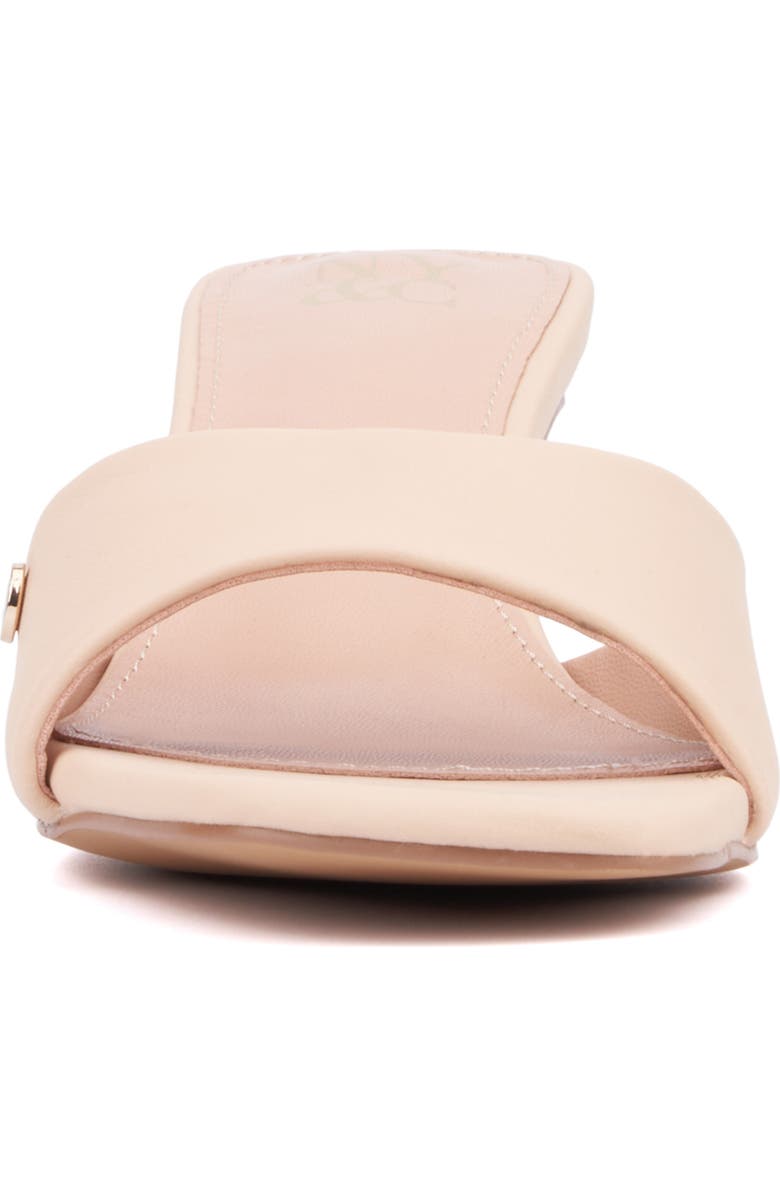 NEW YORK AND COMPANY Gaia Kitten Heel Sandal, Alternate, color, Beige