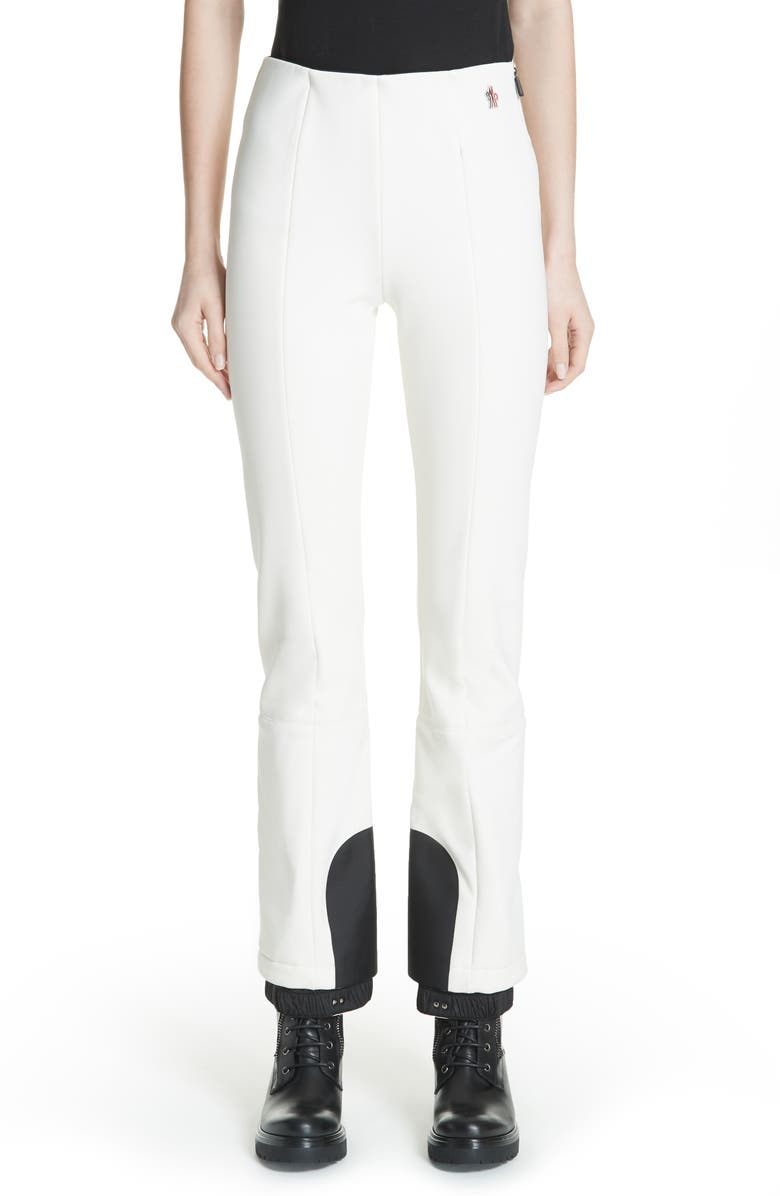 Moncler Stretch Skinny Ski Pants, Main, color, 