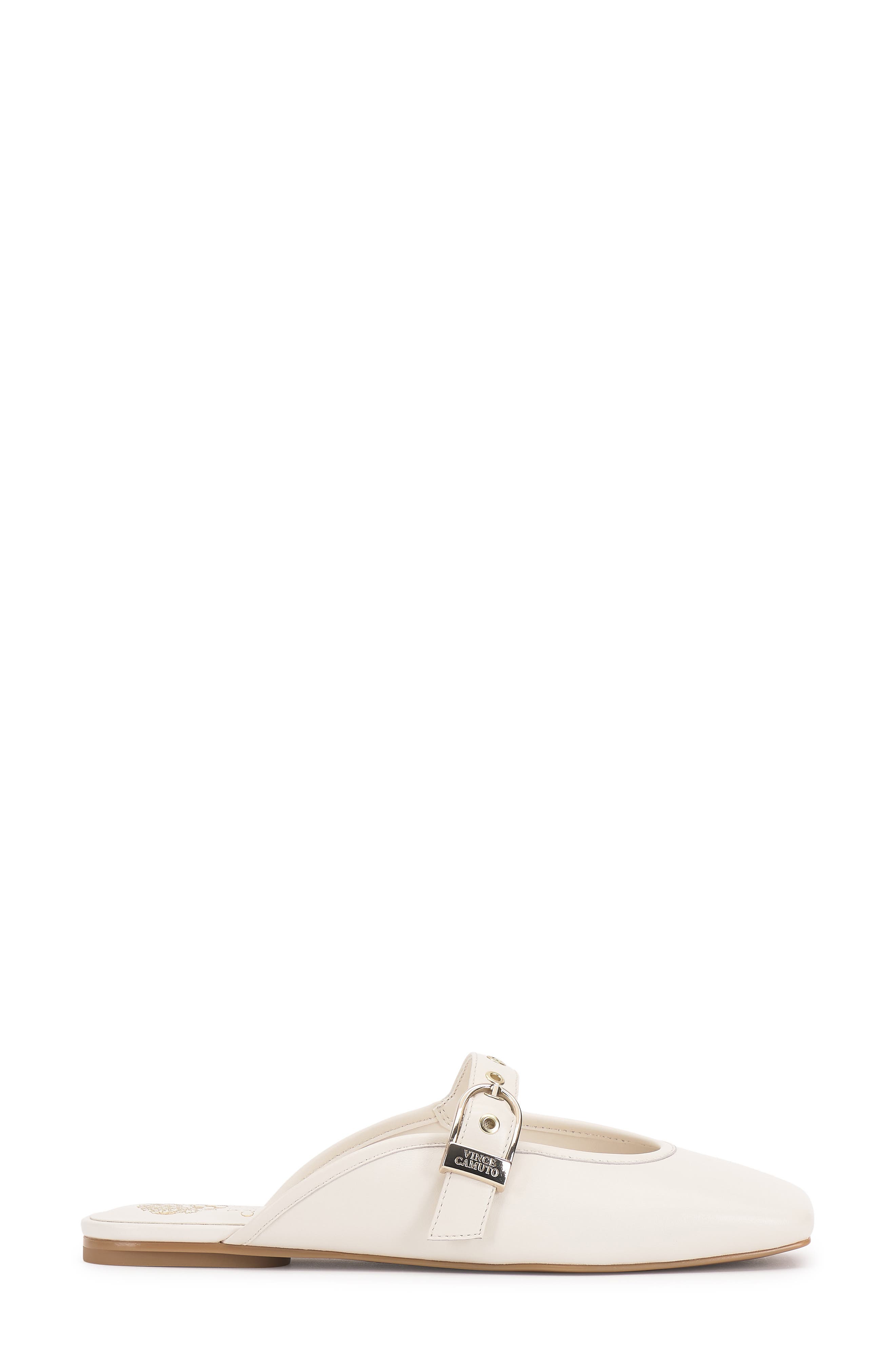 Vaydie Flat Mule, Alternate, color, COCONUT CREAM