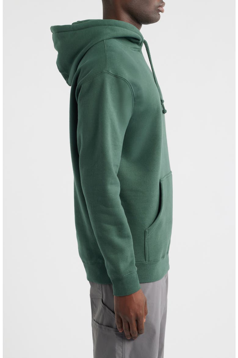 Go-To V2 Fleece Graphic Hoodie, Alternate, color, ALPINE GREEN
