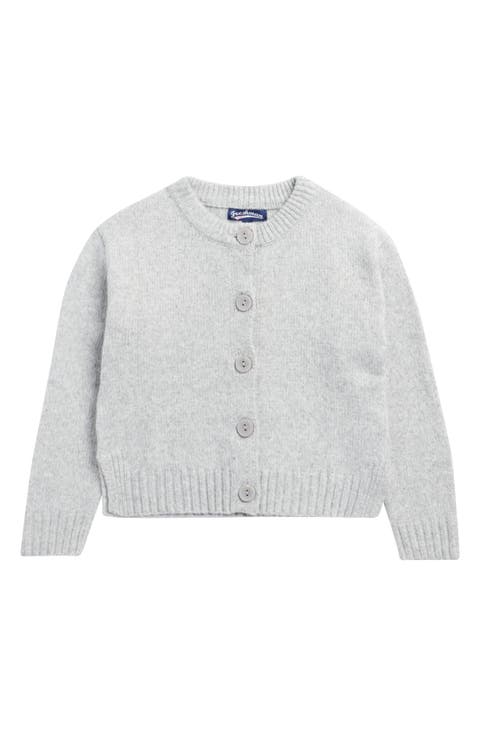 Kids' Crewneck Cardigan (Big Kid)
