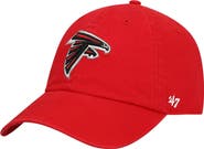 '47 Men's '47 Red Atlanta Falcons Secondary Clean Up Adjustable Hat