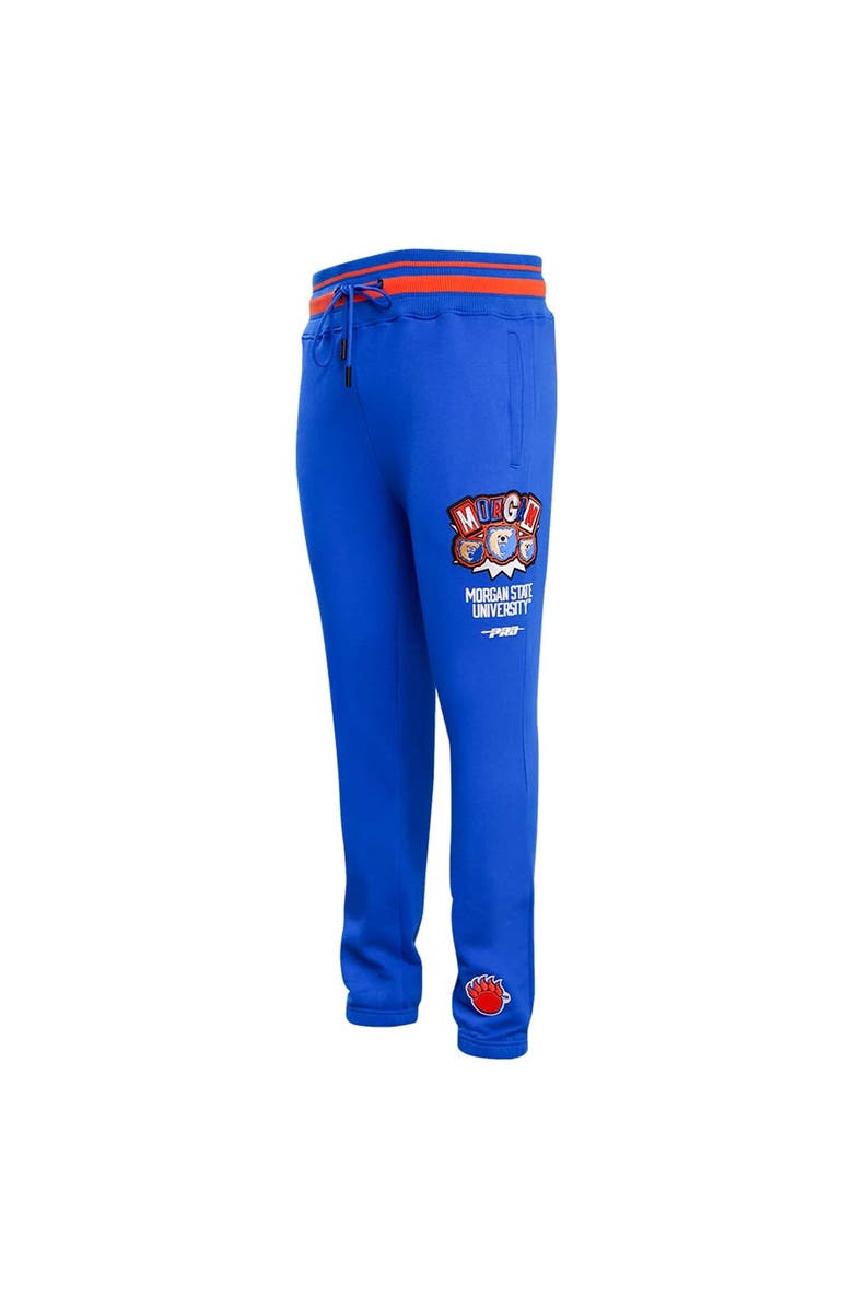 PRO STANDARD Men's Pro Standard Royal Morgan State Bears Homecoming Fleece Sweatpants, Alternate, color, Royal
