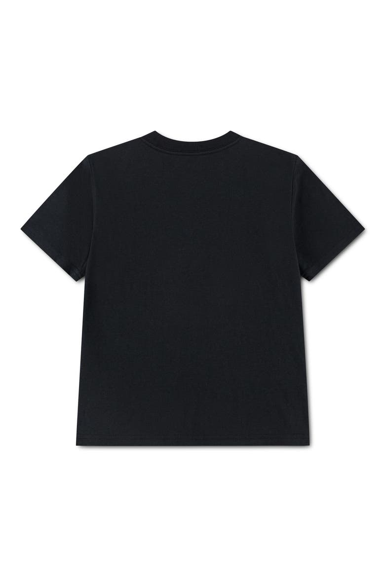 Kids' Multisport Cotton Blend Graphic T-Shirt, Alternate, color, BLACK