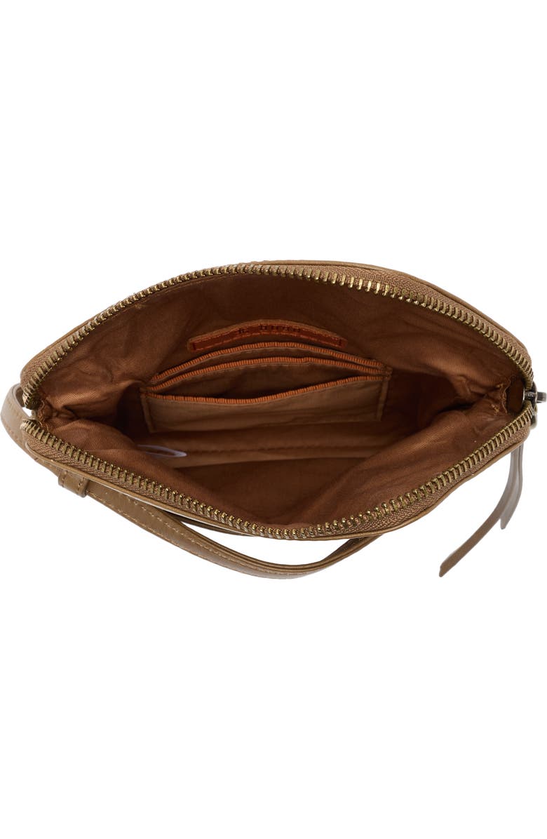 HOBO Wink Leather Crossbody Bag, Alternate, color, Mink