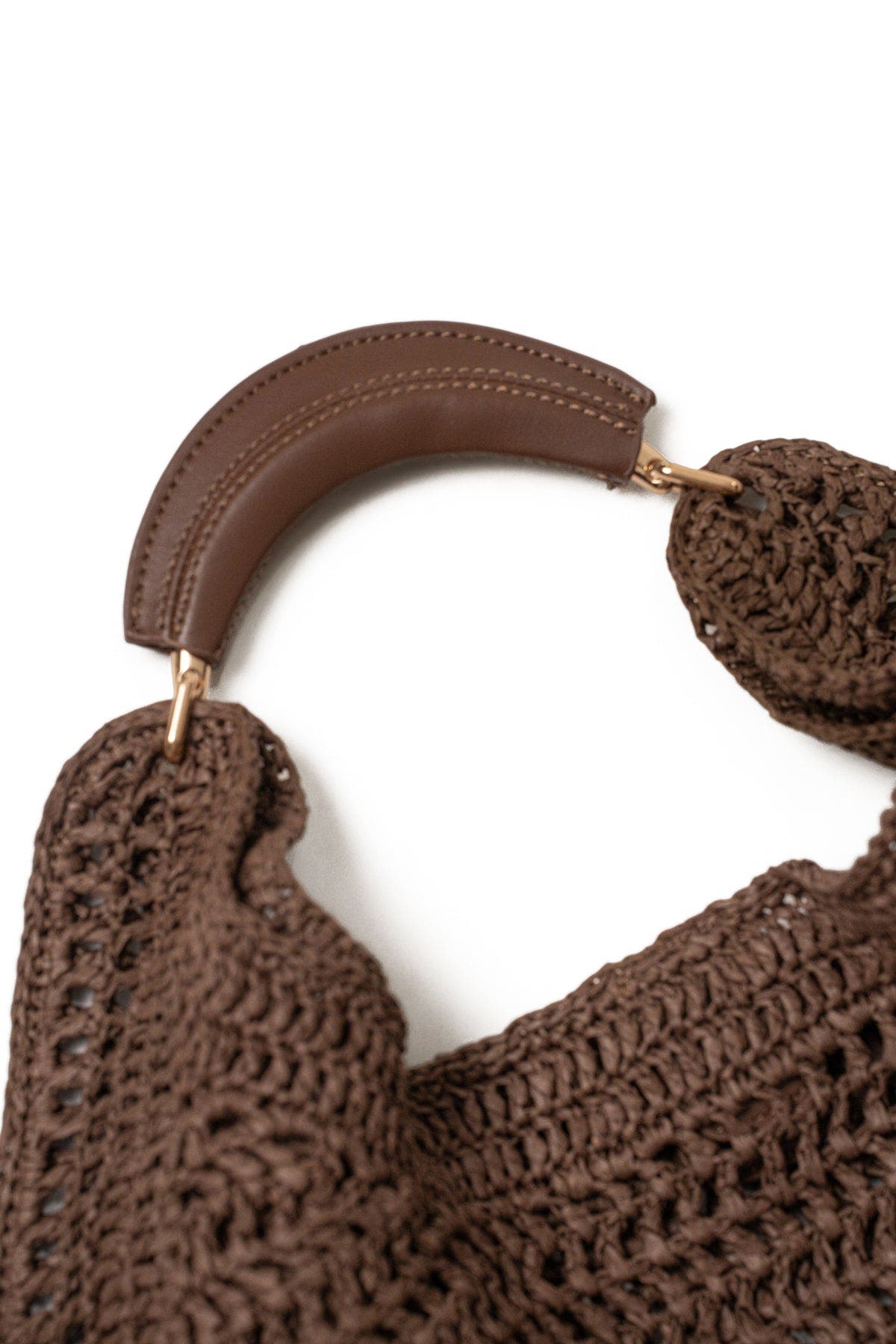 Seaside Woven Bag, Alternate, color, Chocolate