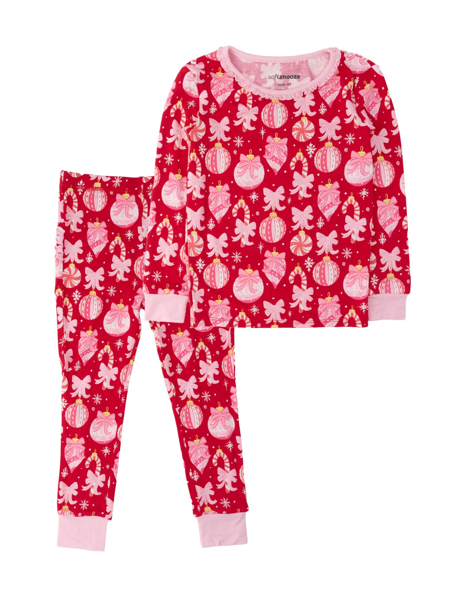 Red Holly Ornament Bows