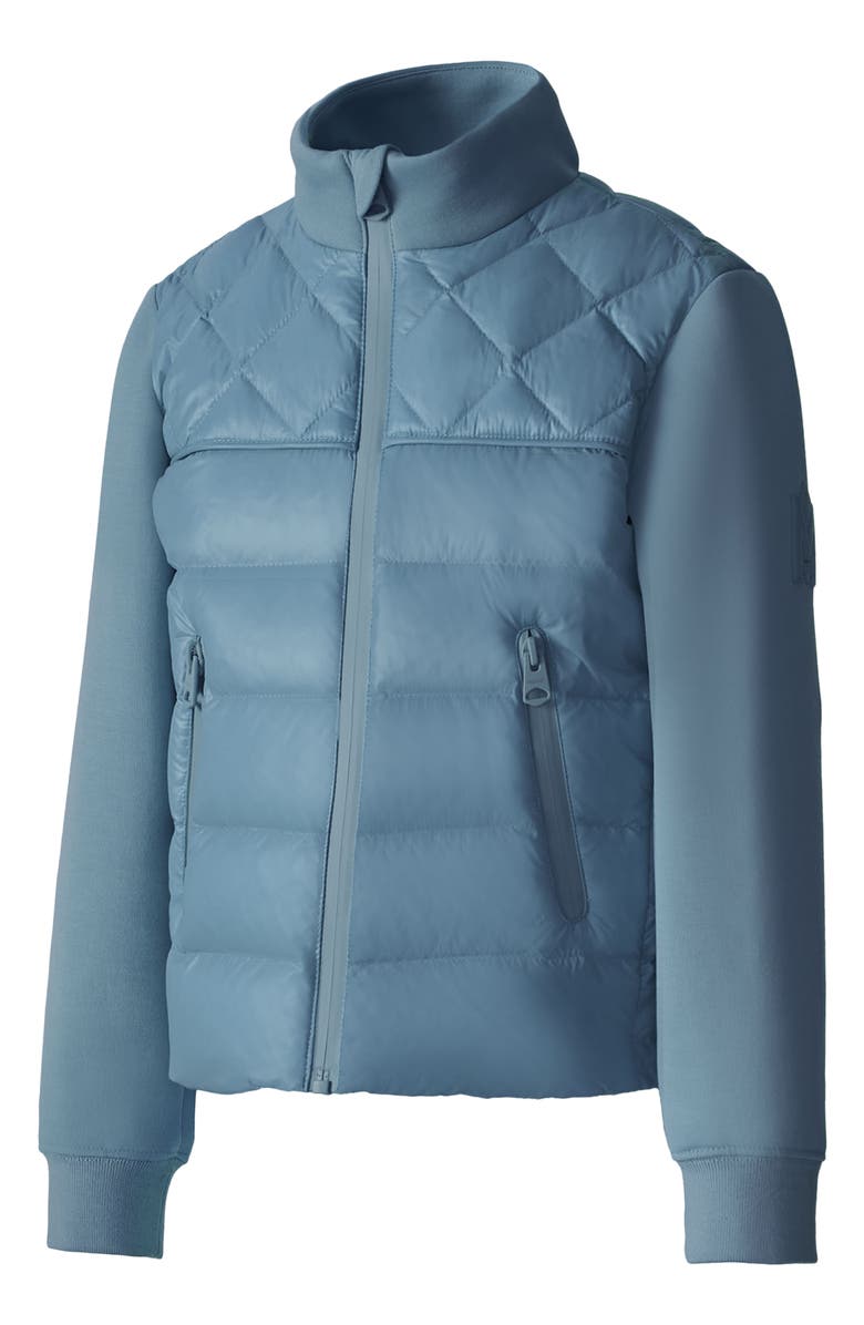 Mackage Kids' Audel Hybrid Down Jacket, Alternate, color, Provincial Blue