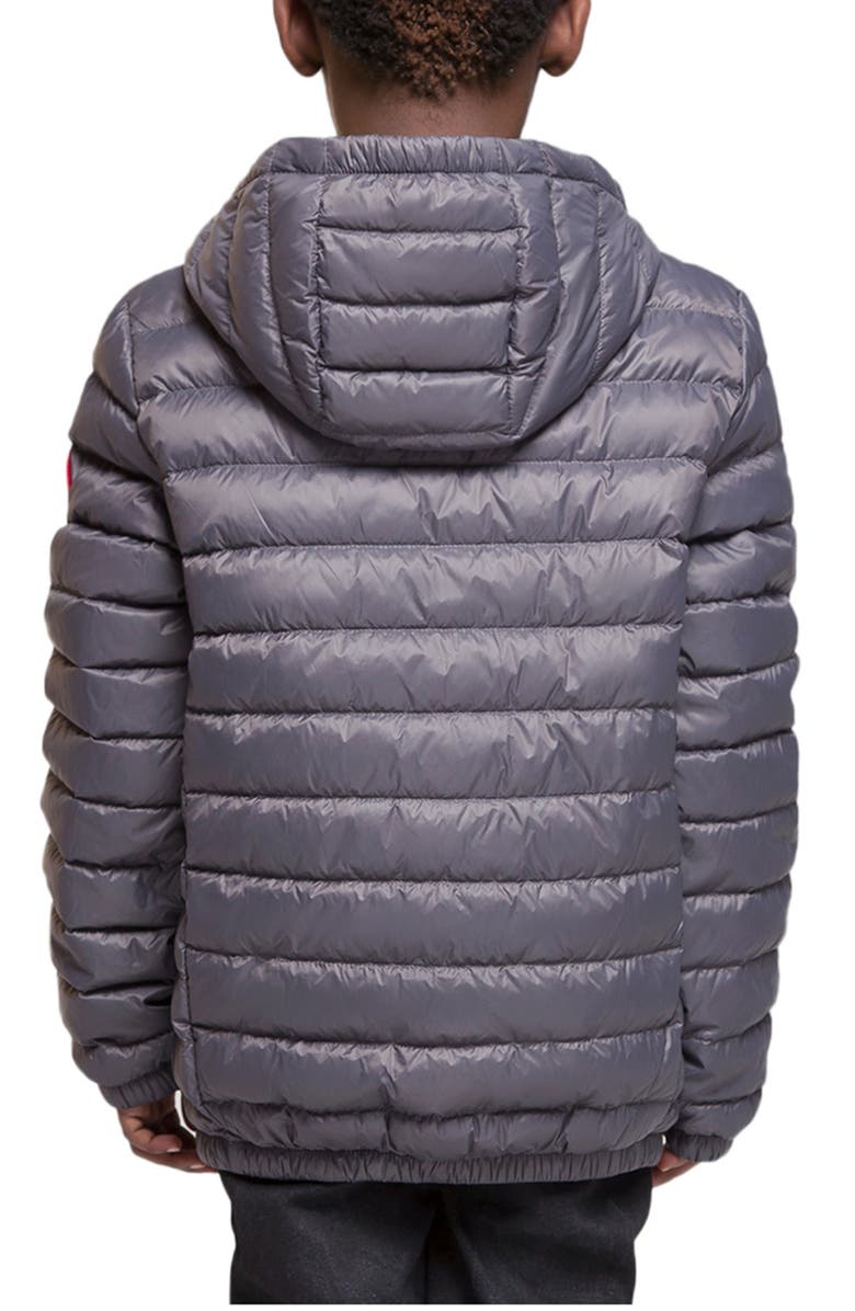 Rokka&Rolla Kids' Ultra Light Packable Down Jacket, Alternate, color, Charcoal Grey