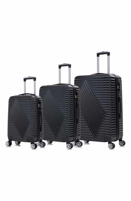 Shellar 3-Piece Hardside Spinner Luggage Set