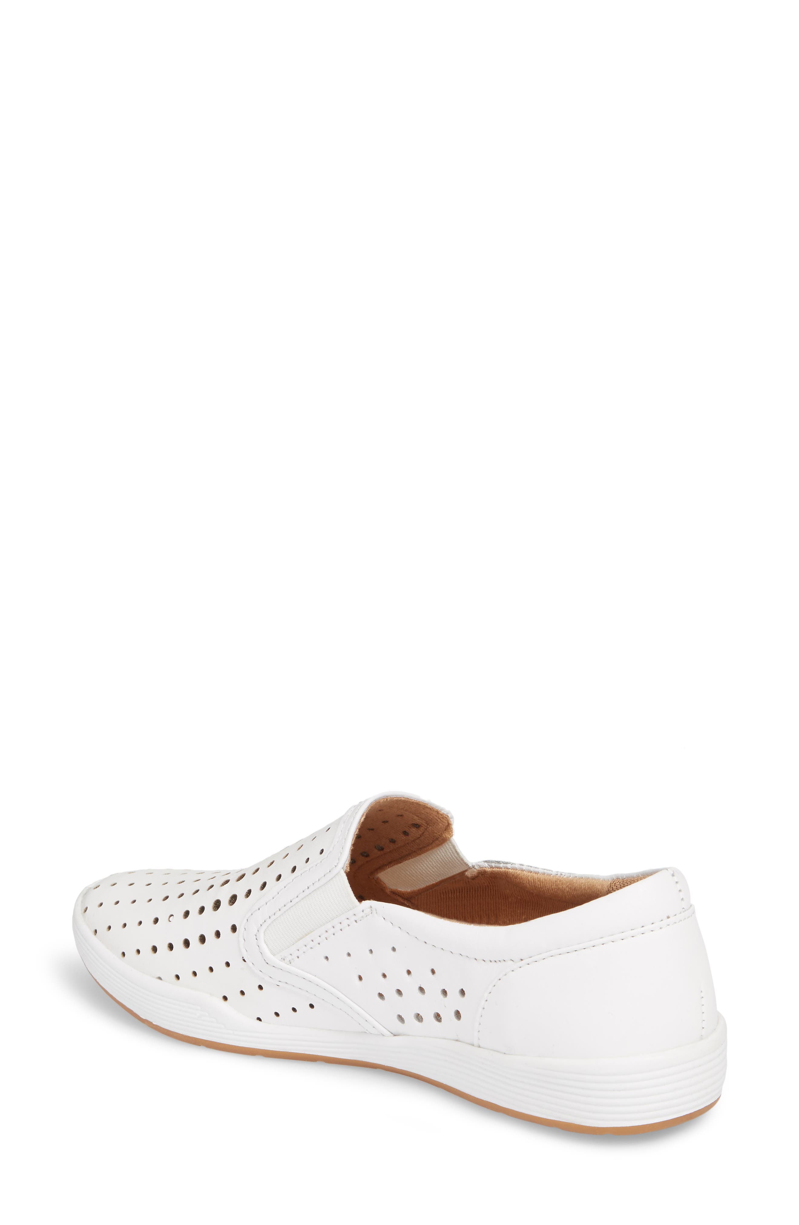 Comfortiva Lyra Perforated Slip-On Sneaker, Alternate, color, 