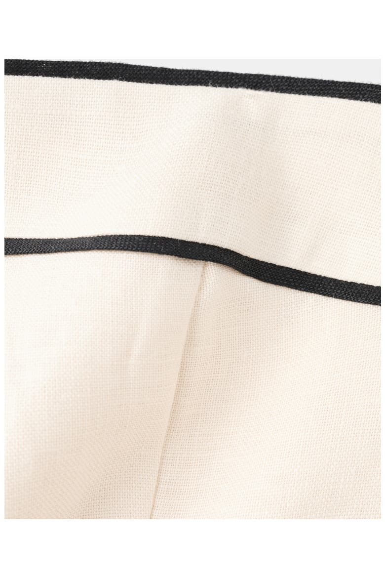 Mono Corso Strapless Linen Jumpsuit, Alternate, color, ECRU